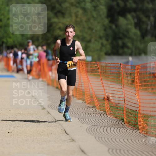 07.09.2025 - 19. Norderstedt Triathlon Michael Strokosch http://msf.ph/oto/8747121 07.09.2025 12:00:57 Laufen 284, 1152 meine-sportfotos.de