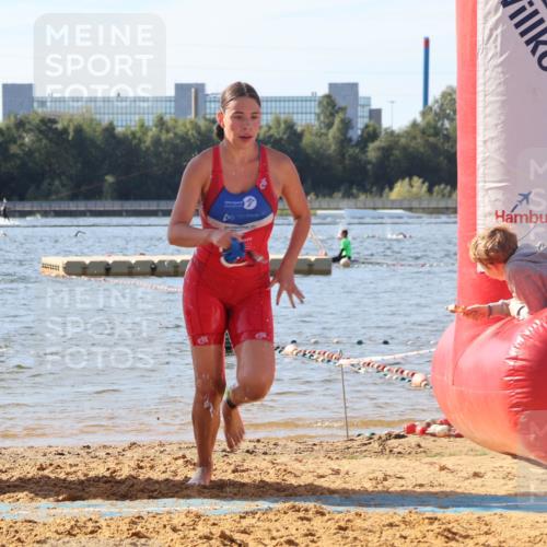 07.09.2025 - 19. Norderstedt Triathlon Luisa Fischer http://msf.ph/oto/8747911 07.09.2025 10:50:23 Schwimmen 1157, 1160, 1167, 1189, 1335 meine-sportfotos.de