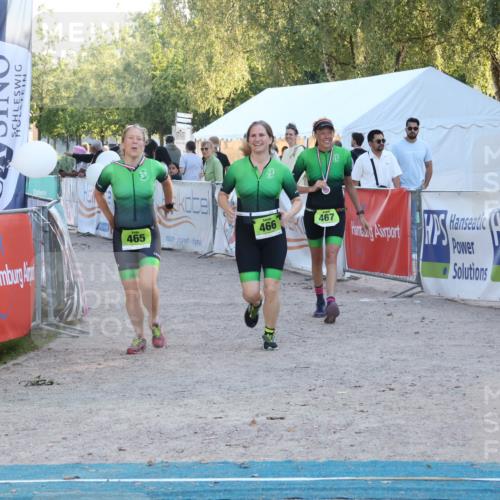 07.09.2025 - 19. Norderstedt Triathlon Luisa Fischer http://msf.ph/oto/8748058 07.09.2025 17:38:29 Ziel 466 meine-sportfotos.de