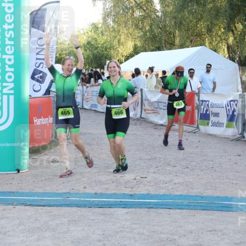 07.09.2025 - 19. Norderstedt Triathlon Luisa Fischer http://msf.ph/oto/8748074 07.09.2025 17:38:30 Ziel 466 meine-sportfotos.de