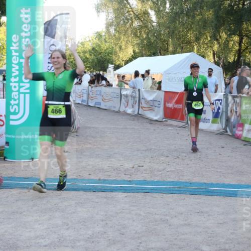 07.09.2025 - 19. Norderstedt Triathlon Luisa Fischer http://msf.ph/oto/8748092 07.09.2025 17:38:32 Ziel 466 meine-sportfotos.de