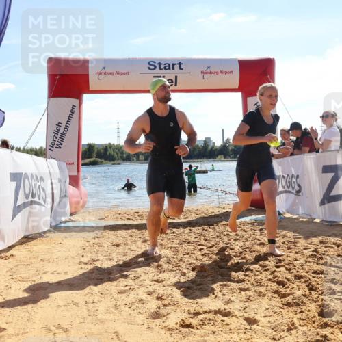 07.09.2025 - 19. Norderstedt Triathlon Luisa Fischer http://msf.ph/oto/8750101 07.09.2025 15:17:03 Schwimmen 875, 912, 957 meine-sportfotos.de