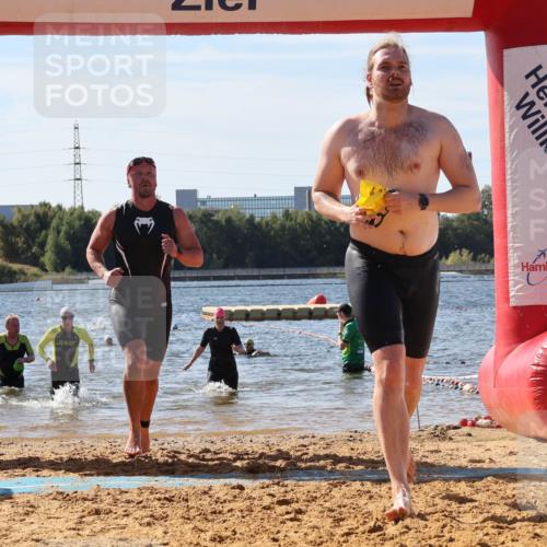 07.09.2025 - 19. Norderstedt Triathlon Luisa Fischer http://msf.ph/oto/8752488 07.09.2025 11:23:10 Schwimmen 703, 807, 857, 859 meine-sportfotos.de
