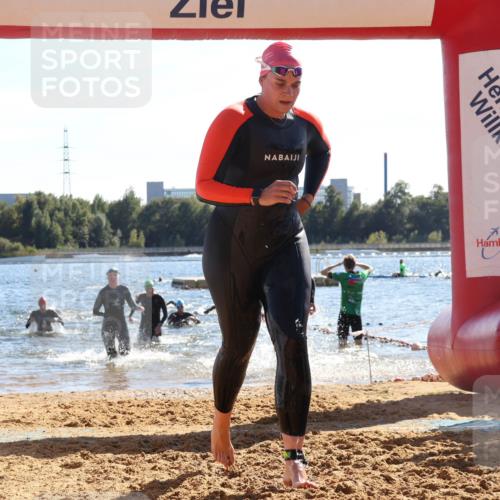 07.09.2025 - 19. Norderstedt Triathlon Luisa Fischer http://msf.ph/oto/8753051 07.09.2025 15:36:28 Schwimmen 1074, 1087, 1593 meine-sportfotos.de