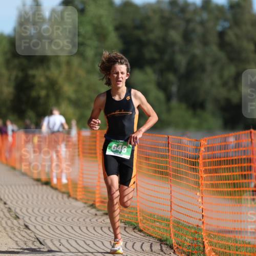 07.09.2025 - 19. Norderstedt Triathlon Michael Strokosch http://msf.ph/oto/8753571 07.09.2025 10:38:52 Laufen 646, 1139 meine-sportfotos.de