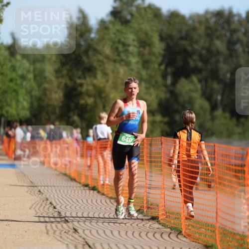 07.09.2025 - 19. Norderstedt Triathlon Michael Strokosch http://msf.ph/oto/8754614 07.09.2025 10:40:49 Laufen 649 meine-sportfotos.de