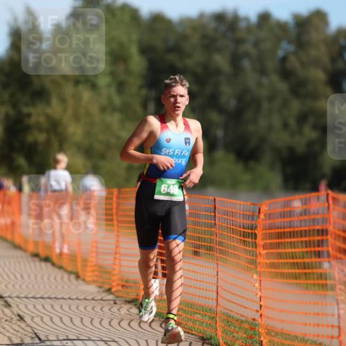 07.09.2025 - 19. Norderstedt Triathlon Michael Strokosch http://msf.ph/oto/8754683 07.09.2025 10:40:50 Laufen 649 meine-sportfotos.de