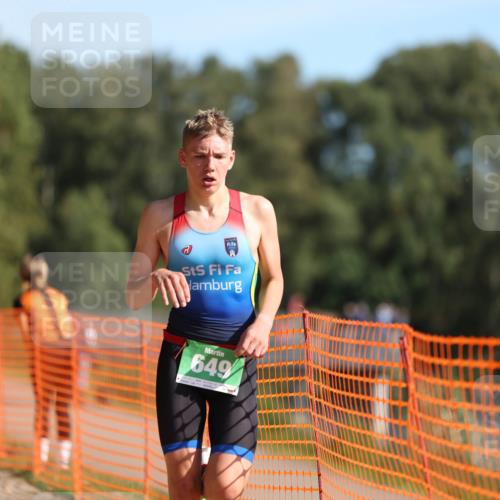 07.09.2025 - 19. Norderstedt Triathlon Michael Strokosch http://msf.ph/oto/8754737 07.09.2025 10:40:52 Laufen 649 meine-sportfotos.de