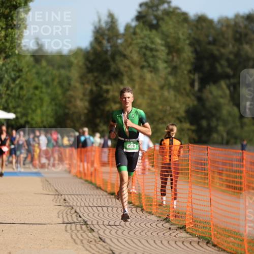 07.09.2025 - 19. Norderstedt Triathlon Michael Strokosch http://msf.ph/oto/8755164 07.09.2025 10:41:31 Laufen 655, 663 meine-sportfotos.de
