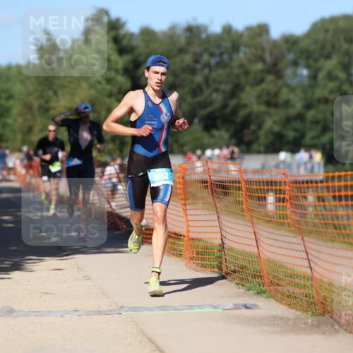 07.09.2025 - 19. Norderstedt Triathlon Michael Strokosch http://msf.ph/oto/8757647 07.09.2025 14:55:41 Laufen 392, 876, 1026 meine-sportfotos.de