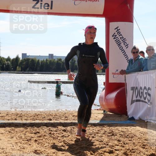 07.09.2025 - 19. Norderstedt Triathlon Luisa Fischer http://msf.ph/oto/8762123 07.09.2025 14:25:40 Schwimmen 464 meine-sportfotos.de