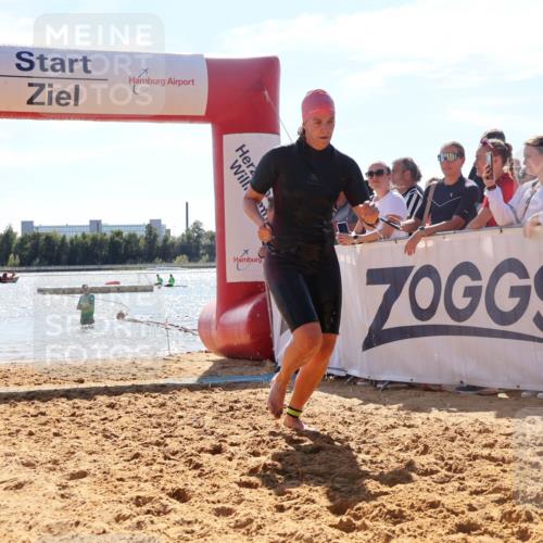 07.09.2025 - 19. Norderstedt Triathlon Luisa Fischer http://msf.ph/oto/8762547 07.09.2025 14:28:48 Schwimmen 387 meine-sportfotos.de