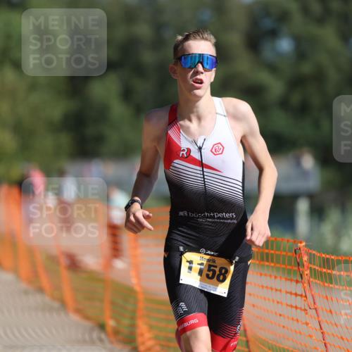 07.09.2025 - 19. Norderstedt Triathlon Michael Strokosch http://msf.ph/oto/8762637 07.09.2025 11:28:14 Laufen 1158 meine-sportfotos.de