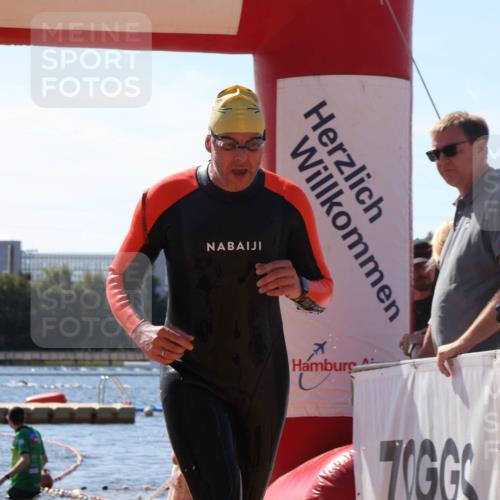 07.09.2025 - 19. Norderstedt Triathlon Luisa Fischer http://msf.ph/oto/8763996 07.09.2025 12:30:23 Schwimmen 706, 707 meine-sportfotos.de