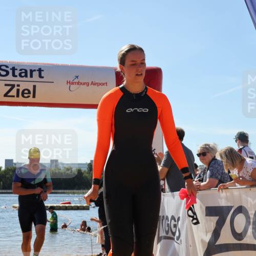 07.09.2025 - 19. Norderstedt Triathlon Luisa Fischer http://msf.ph/oto/8764206 07.09.2025 12:31:09 Schwimmen 166, 209, 1344 meine-sportfotos.de
