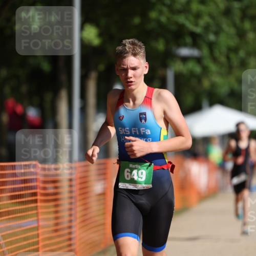 07.09.2025 - 19. Norderstedt Triathlon Michael Strokosch http://msf.ph/oto/8766917 07.09.2025 10:51:17 Laufen 68, 649 meine-sportfotos.de
