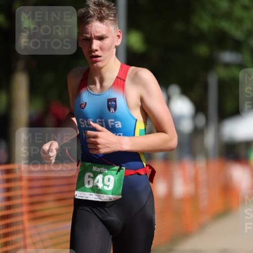 07.09.2025 - 19. Norderstedt Triathlon Michael Strokosch http://msf.ph/oto/8766924 07.09.2025 10:51:18 Laufen 68, 649 meine-sportfotos.de