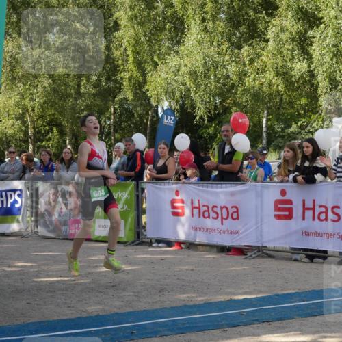 07.09.2025 - 19. Norderstedt Triathlon Zöllner http://msf.ph/oto/8769851 07.09.2025 10:50:16 Ziel 664 meine-sportfotos.de