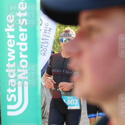 07.09.2025 - 19. Norderstedt Triathlon Zöllner http://msf.ph/oto/8769909 07.09.2025 16:40:49 Ziel 1403, 1447, 1573, 1614 meine-sportfotos.de