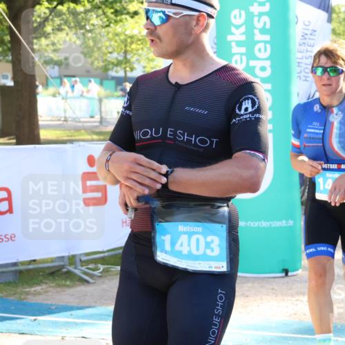 07.09.2025 - 19. Norderstedt Triathlon Zöllner http://msf.ph/oto/8769935 07.09.2025 16:40:50 Ziel 1403, 1447, 1573, 1614 meine-sportfotos.de