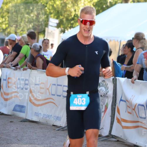07.09.2025 - 19. Norderstedt Triathlon Zöllner http://msf.ph/oto/8770316 07.09.2025 16:42:03 Ziel 403 meine-sportfotos.de