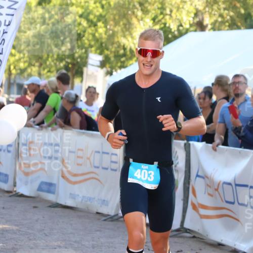 07.09.2025 - 19. Norderstedt Triathlon Zöllner http://msf.ph/oto/8770322 07.09.2025 16:42:03 Ziel 403 meine-sportfotos.de