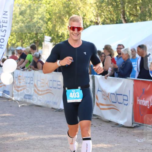 07.09.2025 - 19. Norderstedt Triathlon Zöllner http://msf.ph/oto/8770334 07.09.2025 16:42:04 Ziel 403 meine-sportfotos.de