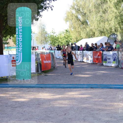 07.09.2025 - 19. Norderstedt Triathlon Zöllner http://msf.ph/oto/8770682 07.09.2025 09:47:48 Ziel 563, 601, 613 meine-sportfotos.de