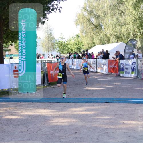 07.09.2025 - 19. Norderstedt Triathlon Zöllner http://msf.ph/oto/8771125 07.09.2025 09:49:43 Ziel 555, 624 meine-sportfotos.de