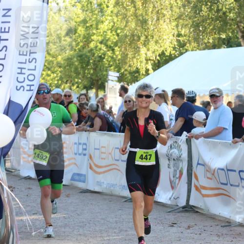 07.09.2025 - 19. Norderstedt Triathlon Zöllner http://msf.ph/oto/8771407 07.09.2025 16:45:58 Ziel 447, 1089, 1492 meine-sportfotos.de