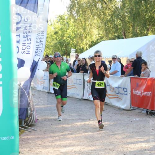 07.09.2025 - 19. Norderstedt Triathlon Zöllner http://msf.ph/oto/8771421 07.09.2025 16:45:59 Ziel 447, 1089, 1492 meine-sportfotos.de