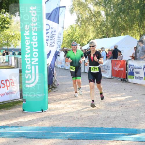07.09.2025 - 19. Norderstedt Triathlon Zöllner http://msf.ph/oto/8771440 07.09.2025 16:46:00 Ziel 447, 1089, 1492 meine-sportfotos.de