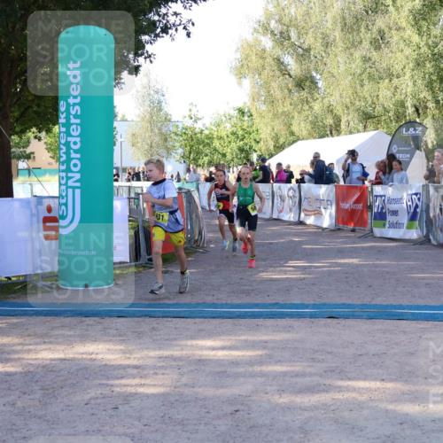 07.09.2025 - 19. Norderstedt Triathlon Zöllner http://msf.ph/oto/8771567 07.09.2025 09:52:28 Ziel 579, 580, 631, 632 meine-sportfotos.de