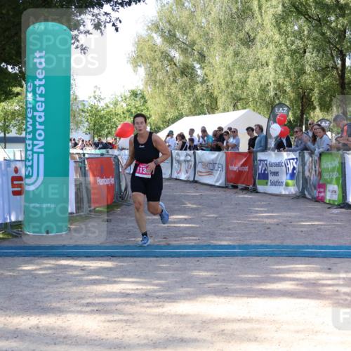 07.09.2025 - 19. Norderstedt Triathlon Zöllner http://msf.ph/oto/8772140 07.09.2025 10:44:29 Ziel 1135 meine-sportfotos.de