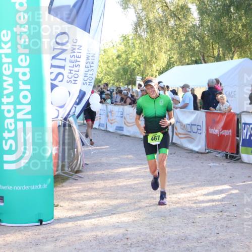 07.09.2025 - 19. Norderstedt Triathlon Zöllner http://msf.ph/oto/8772320 07.09.2025 16:48:54 Ziel 467, 1093, 1575 meine-sportfotos.de