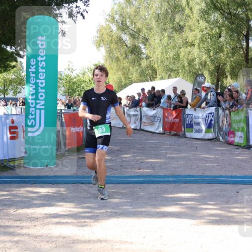 07.09.2025 - 19. Norderstedt Triathlon Zöllner http://msf.ph/oto/8773033 07.09.2025 10:54:21 Ziel 93 meine-sportfotos.de