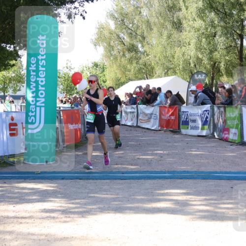 07.09.2025 - 19. Norderstedt Triathlon Zöllner http://msf.ph/oto/8773256 07.09.2025 10:55:58 Ziel 134, 637, 661, 680 meine-sportfotos.de