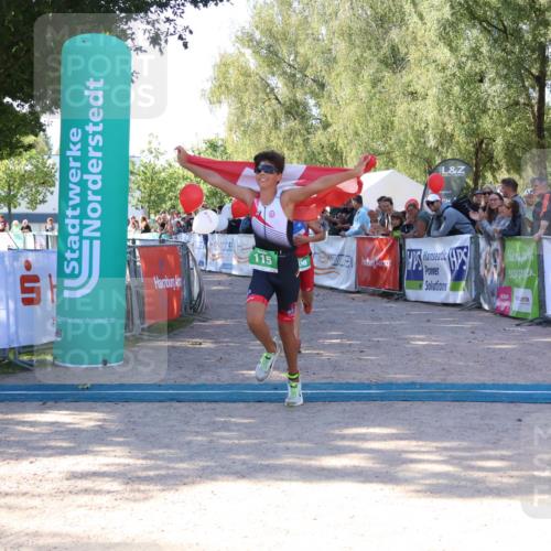 07.09.2025 - 19. Norderstedt Triathlon Zöllner http://msf.ph/oto/8773852 07.09.2025 10:58:15 Ziel 60, 108, 115, 638, 670 meine-sportfotos.de