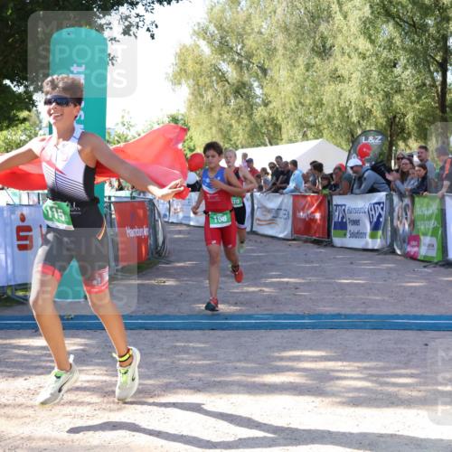 07.09.2025 - 19. Norderstedt Triathlon Zöllner http://msf.ph/oto/8773860 07.09.2025 10:58:16 Ziel 108, 115, 670 meine-sportfotos.de