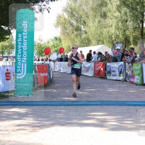 07.09.2025 - 19. Norderstedt Triathlon Zöllner http://msf.ph/oto/8773925 07.09.2025 10:58:40 Ziel 57, 129, 643 meine-sportfotos.de