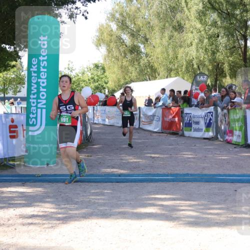 07.09.2025 - 19. Norderstedt Triathlon Zöllner http://msf.ph/oto/8774130 07.09.2025 11:00:18 Ziel 61, 681, 683, 691 meine-sportfotos.de