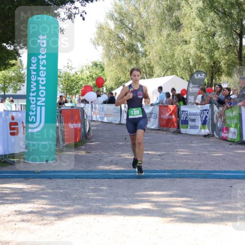 07.09.2025 - 19. Norderstedt Triathlon Zöllner http://msf.ph/oto/8774389 07.09.2025 11:01:40 Ziel 120, 639 meine-sportfotos.de