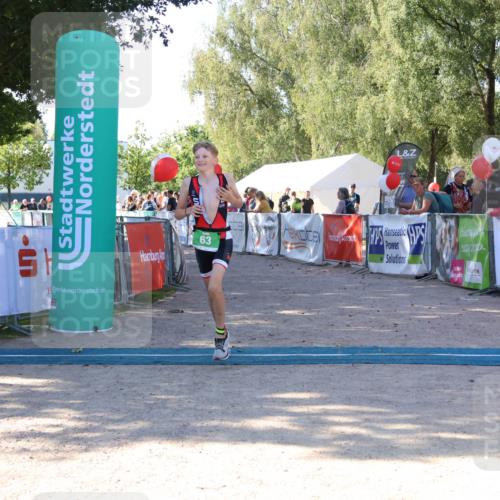 07.09.2025 - 19. Norderstedt Triathlon Zöllner http://msf.ph/oto/8774645 07.09.2025 11:03:59 Ziel 63, 113 meine-sportfotos.de