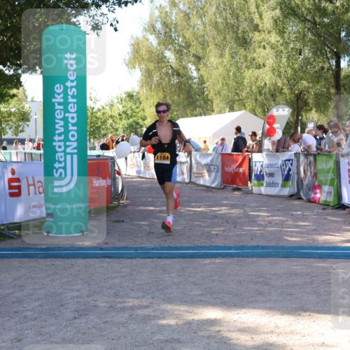 07.09.2025 - 19. Norderstedt Triathlon Zöllner http://msf.ph/oto/8776476 07.09.2025 12:00:51 Ziel 749, 1184 meine-sportfotos.de