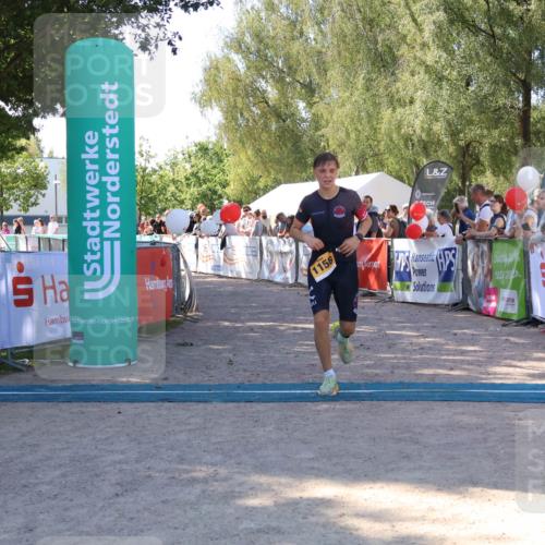 07.09.2025 - 19. Norderstedt Triathlon Zöllner http://msf.ph/oto/8776550 07.09.2025 12:01:32 Ziel 1156 meine-sportfotos.de