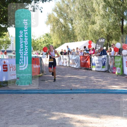 07.09.2025 - 19. Norderstedt Triathlon Zöllner http://msf.ph/oto/8776781 07.09.2025 12:04:08 Ziel 1170 meine-sportfotos.de