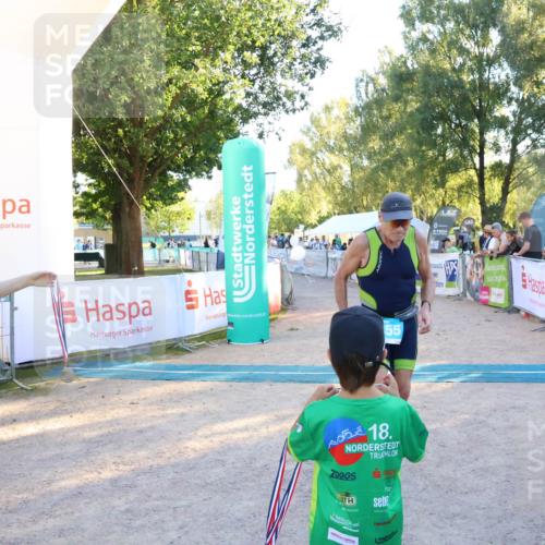 07.09.2025 - 19. Norderstedt Triathlon Zöllner http://msf.ph/oto/8777428 07.09.2025 17:14:48 Ziel 1455 meine-sportfotos.de