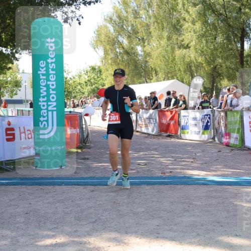 07.09.2025 - 19. Norderstedt Triathlon Zöllner http://msf.ph/oto/8777574 07.09.2025 12:15:48 Ziel 1301 meine-sportfotos.de