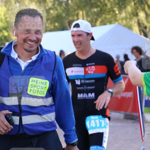 07.09.2025 - 19. Norderstedt Triathlon Zöllner http://msf.ph/oto/8777579 07.09.2025 17:15:25 Ziel 1417 meine-sportfotos.de