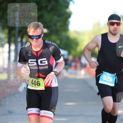 07.09.2025 - 19. Norderstedt Triathlon Michael Strokosch http://msf.ph/oto/8777652 07.09.2025 16:52:10 Laufen 929 meine-sportfotos.de